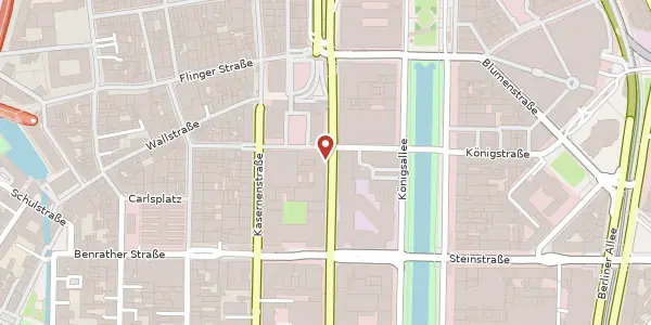 Karte der Umgebung von Breite Str. 1, 40213 Düsseldorf