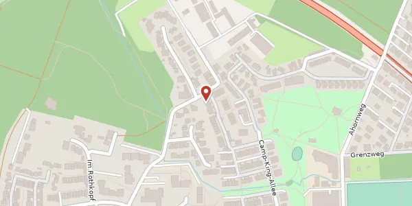 Karte der Umgebung von Feinbergweg 28, 61440 Oberursel