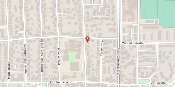 Karte der Umgebung von Lindenstr. 21, 63303 Dreieich