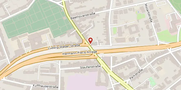 Karte der Umgebung von Viersener Str. 56, 41061 Mönchengladbach