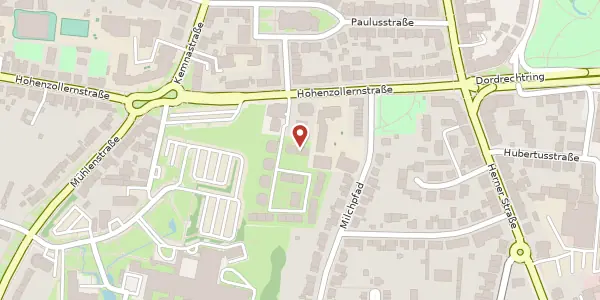 Karte der Umgebung von Hohenzollernstr. 5 b, 45659 Recklinghausen