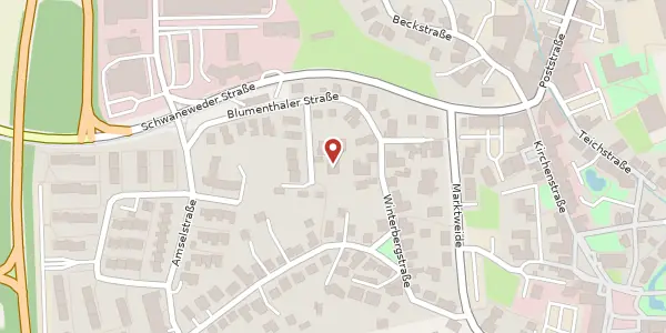 Karte der Umgebung von Lerchenstraße 3, 27711 Osterholz-Scharmbeck