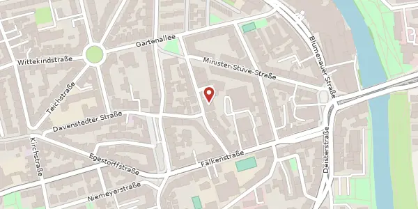 Karte der Umgebung von Eleonorenstraße 18, 30449 Hannover