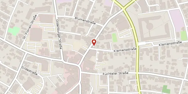 Karte der Umgebung von Bremer Str. 12, 49377 Vechta