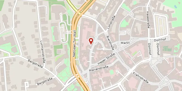 Karte der Umgebung von Große Gildewart 11, 49074 Osnabrück