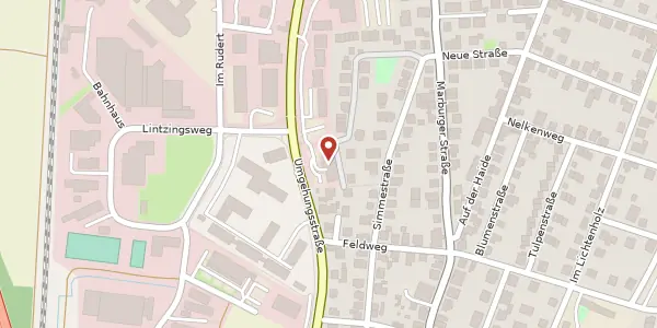 Karte der Umgebung von Auf der Appeling 12, 35043 Marburg