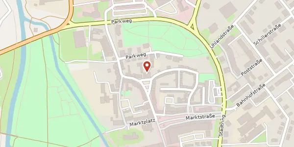 Karte der Umgebung von Weißenseer Straße 24, 99610 Sömmerda