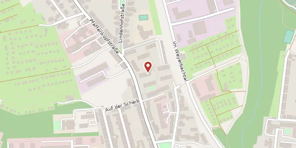 Karte der Umgebung von Pfaffenkopfstraße 32, 66115 Saarbrücken