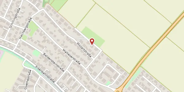 Karte der Umgebung von Schubertstraße 3, 79423 Heitersheim