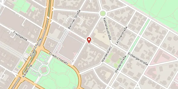 Karte der Umgebung von Tullastraße 10, 68161 Mannheim