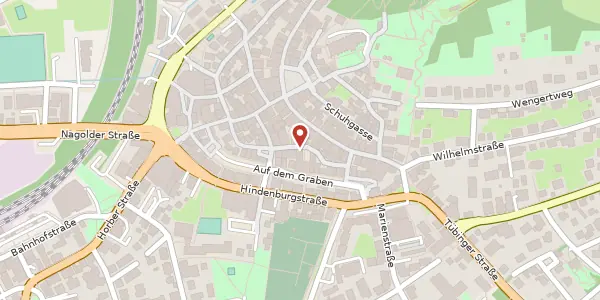Karte der Umgebung von Spitalgasse 20/22, 71083 Herrenberg