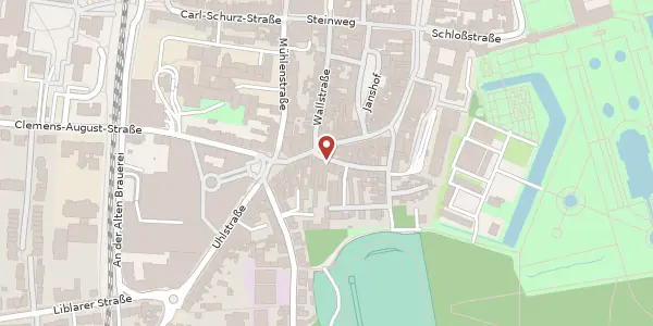 Karte der Umgebung von Böningergasse 21-25, 50321 Brühl