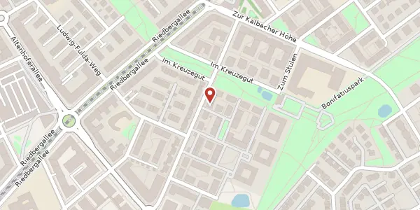 Karte der Umgebung von Konrad-Zuse-Str. 28, 60438 Frankfurt