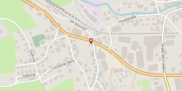 Karte der Umgebung von Alte Bahnhofstraße 1 A, 08340 Schwarzenberg OT Grünstädtel