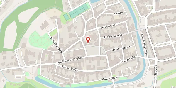 Karte der Umgebung von Markt 15, 04509 Delitzsch