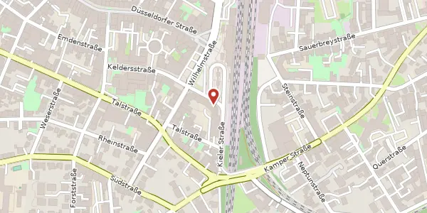 Karte der Umgebung von Kieler Str. 15, 42697 Solingen