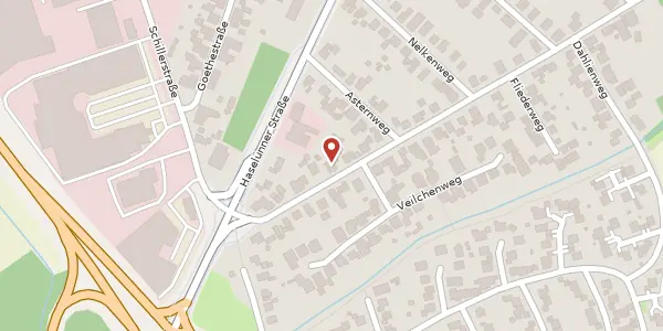 Karte der Umgebung von Damaschkestr. 8, 49811 Lingen