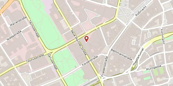Karte der Umgebung von Neue Mainzer Str. 32-36, 60311 Frankfurt