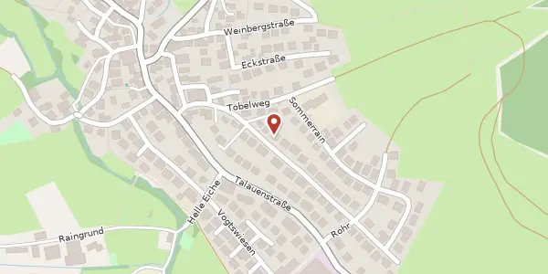 Karte der Umgebung von Mönchhaldestraße 11, 73614 Schorndorf