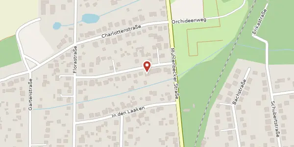 Karte der Umgebung von Marienstraße 5, 16552 Schildow