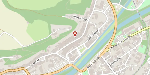 Karte der Umgebung von Hauptstr. 25, 83308 Trostberg