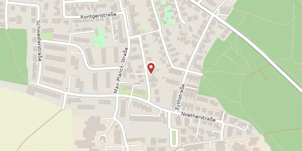 Karte der Umgebung von Ferdinand-Braun-Str. 13, 91058 Erlangen