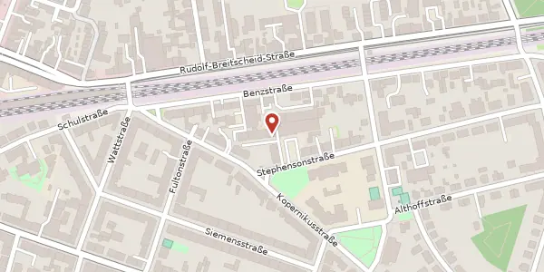 Karte der Umgebung von Stephensonstr. 4 a, 14482 Potsdam