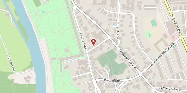 Karte der Umgebung von Parkstraße 4, 06231 Bad Dürrenberg
