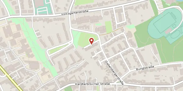 Karte der Umgebung von Gabelsbergerstr. 22, 41065 Mönchengladbach