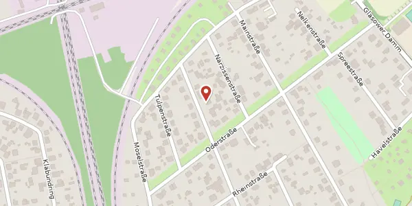 Karte der Umgebung von Kurt-Schumacher-Straße 81, 15827 Blankenfelde - Mahlow
