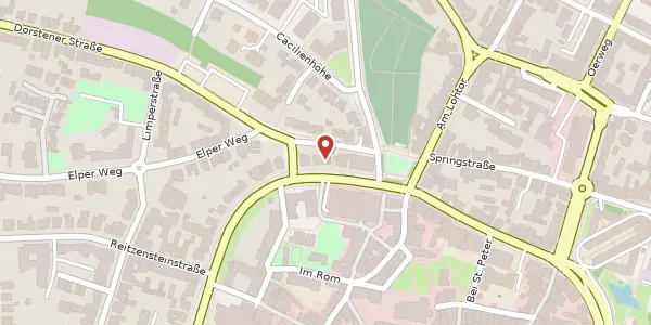 Karte der Umgebung von Herzogswall 8, 45657 Recklinghausen