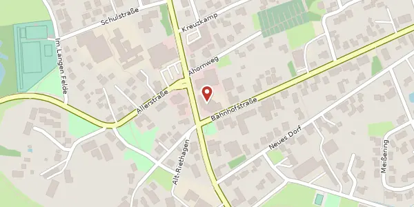 Karte der Umgebung von Heerstraße 40, 29693 Hodenhagen