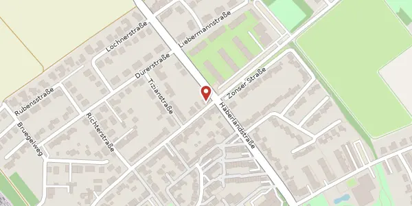 Karte der Umgebung von Zonser Str. 50, 41539 Dormagen