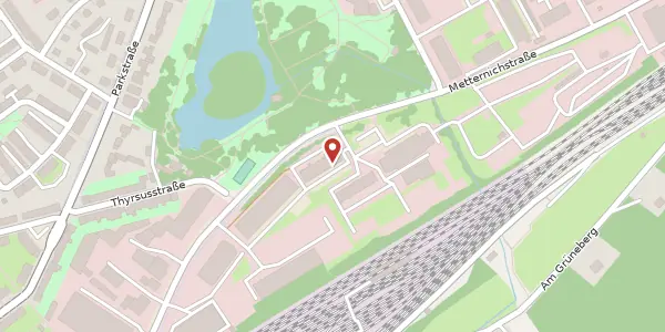 Karte der Umgebung von Metternichsstraße 29a, 54292 Trier