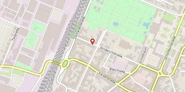 Karte der Umgebung von Wilderichstraße 35, 76646 Bruchsal