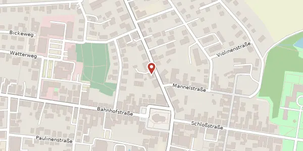 Karte der Umgebung von Rauchstraße 5, 34454 Bad Arolsen