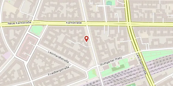 Karte der Umgebung von Windscheidstraße 17/1, 10627 Berlin