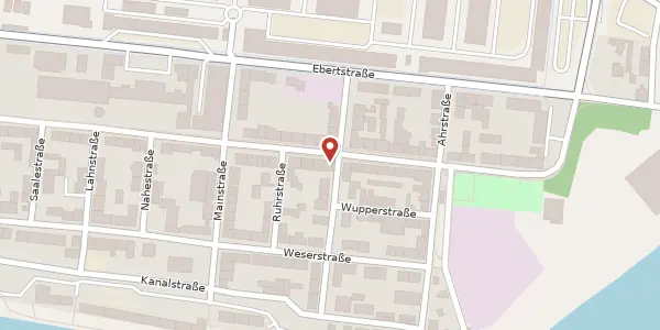 Karte der Umgebung von Rheinstr. 26, 26382 Wilhelmshaven