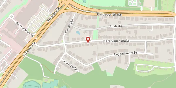 Karte der Umgebung von Herbrüggenstr. 209, 45359 Essen