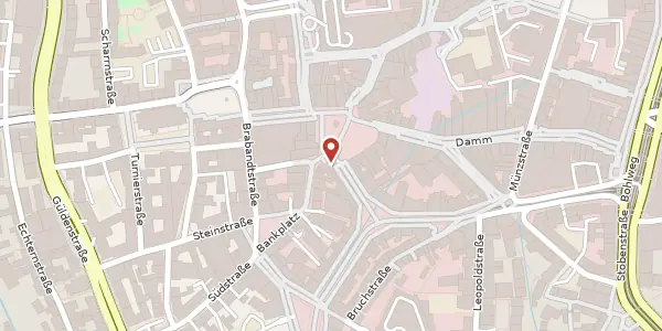 Karte der Umgebung von Kohlmarkt 9, 38100 Braunschweig