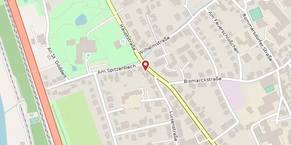 Karte der Umgebung von Hauptstr. 10, 53604 Bad Honnef
