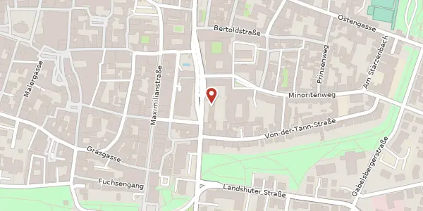 Karte der Umgebung von D.-Martin-Luther-Str. 7, 93047 Regensburg