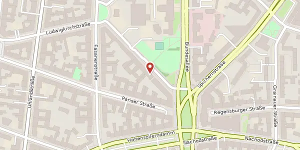 Karte der Umgebung von Meierottostraße 7, 10719 Berlin