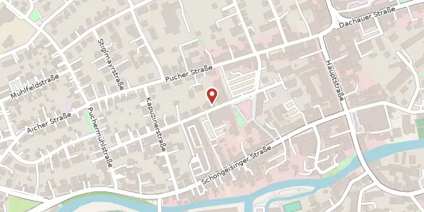 Karte der Umgebung von Ludwigstr. 6, 82256 Fürstenfeldbruck