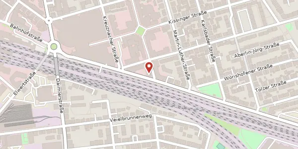 Karte der Umgebung von Deckerstraße 39, 70372 Stuttgart