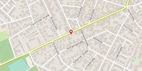 Karte der Umgebung von Hanauer Landstr. 35, 63517 Rodenbach