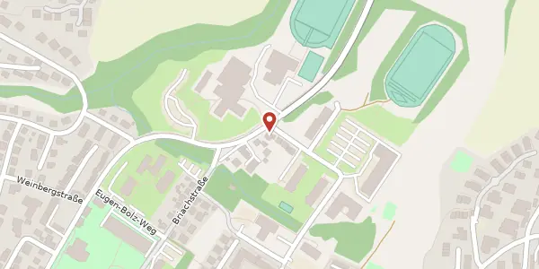 Karte der Umgebung von Leibnizstraße 2, 88250 Weingarten