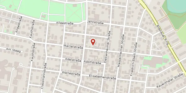 Karte der Umgebung von Altenauerstr. 6, 65239 Hochheim