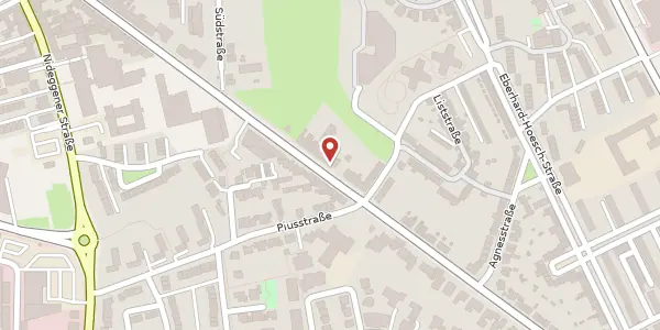 Karte der Umgebung von Zülpicher Str. 117, 52349 Düren
