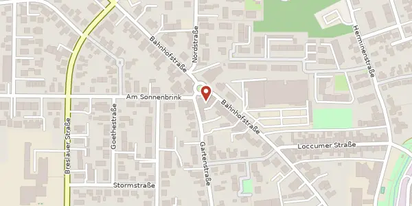 Karte der Umgebung von Bahnhofstraße 33, 31655 Stadthagen